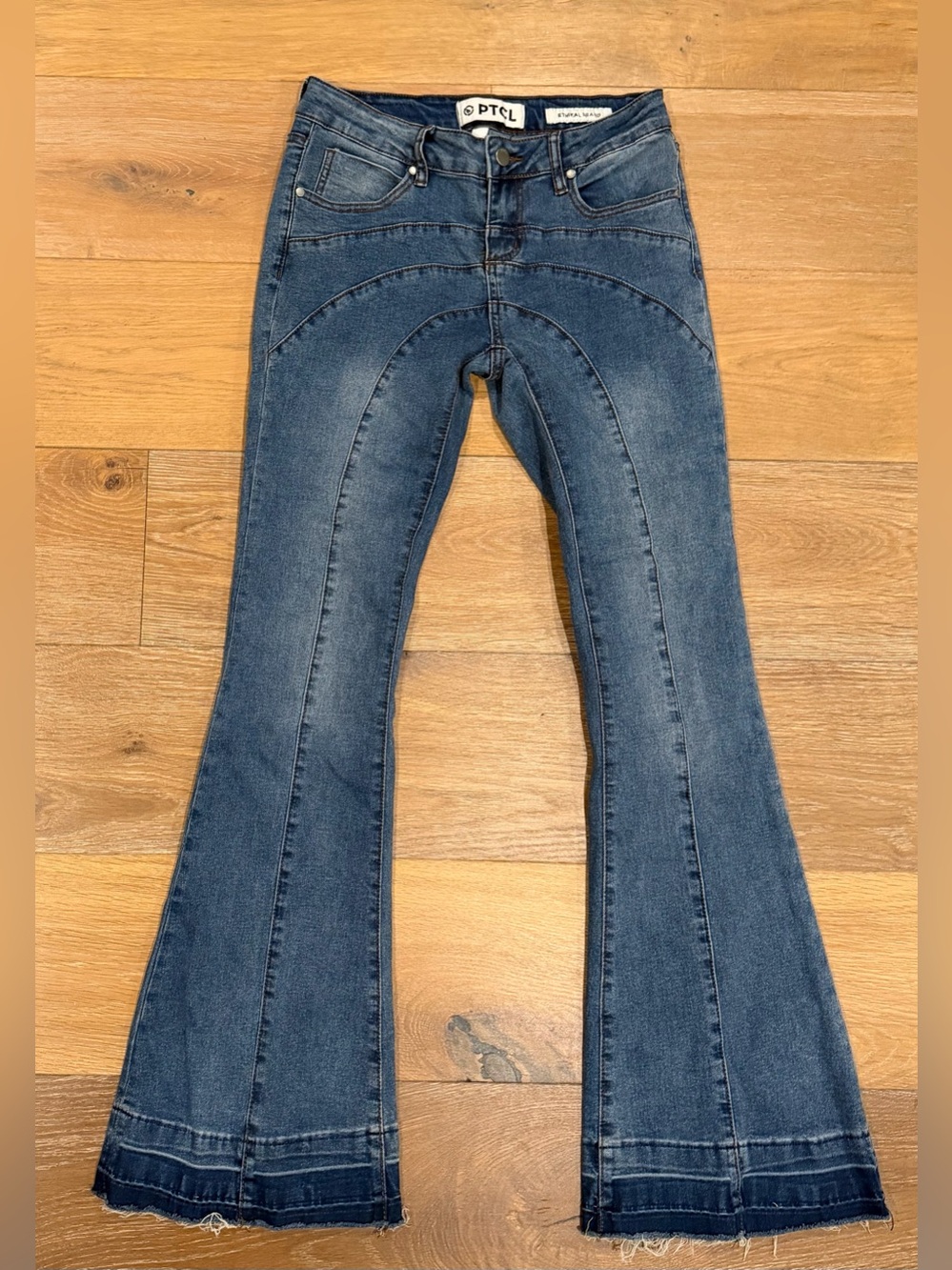 PTCL Ethical Denim Flare Seamed Women’s Jeans Size 25 unique!